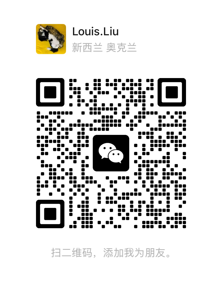 Louis Liu WeChat QR code — scan with WeChat to add as a friend